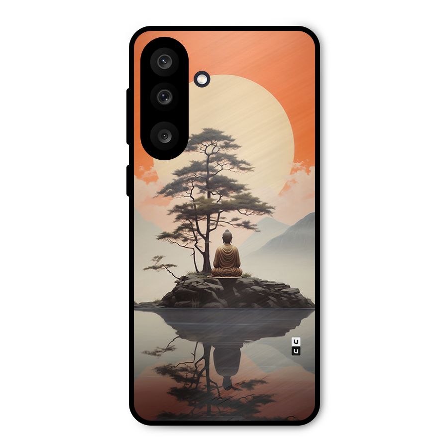 Buddha Nature Metal Back Case for Galaxy M56