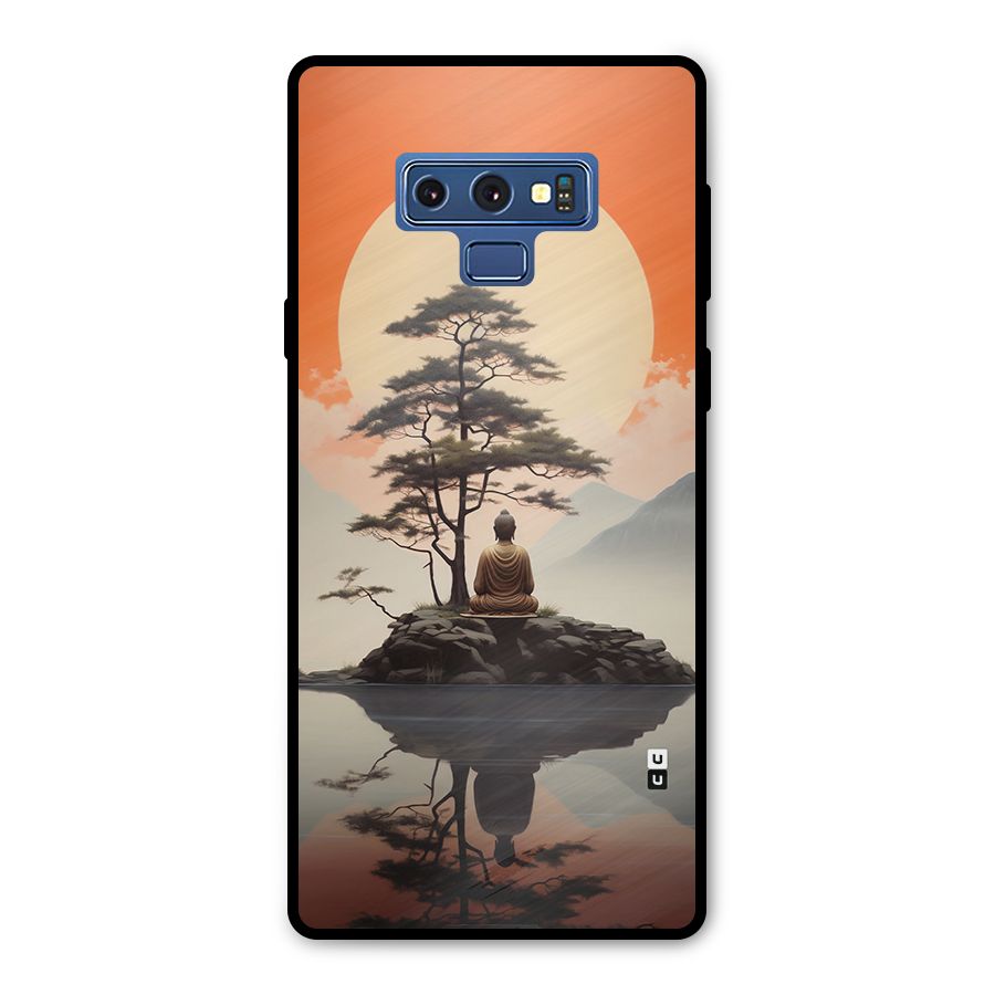 Buddha Nature Metal Back Case for Galaxy Note 9