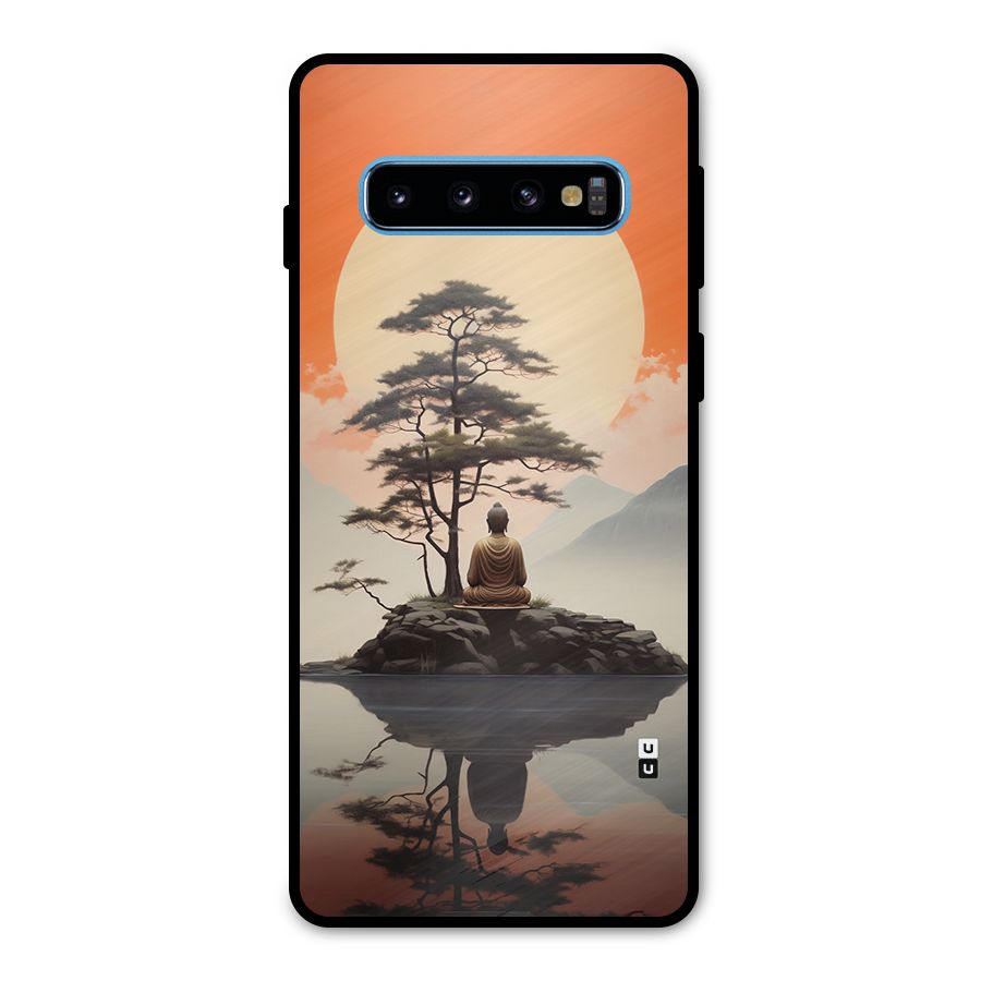 Buddha Nature Metal Back Case for Galaxy S10