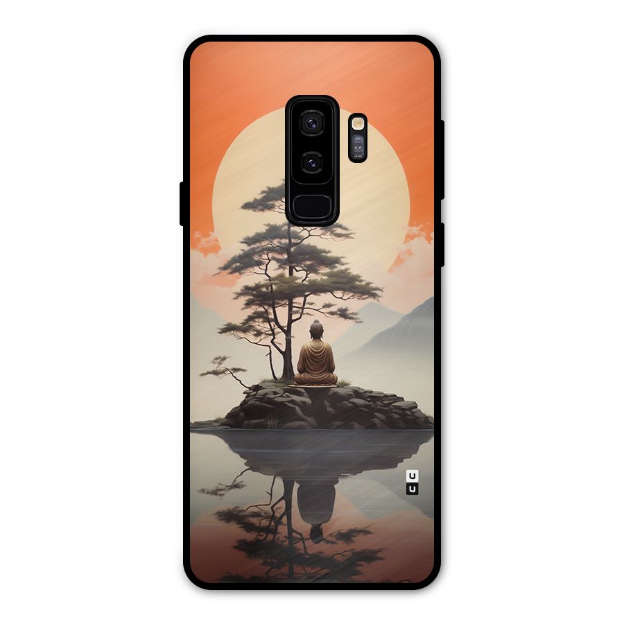 Buddha Nature Metal Back Case for Galaxy S9 Plus