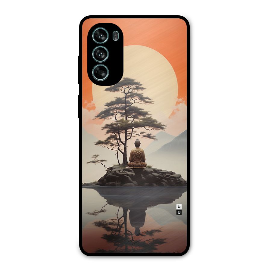Buddha Nature Metal Back Case for Moto G62