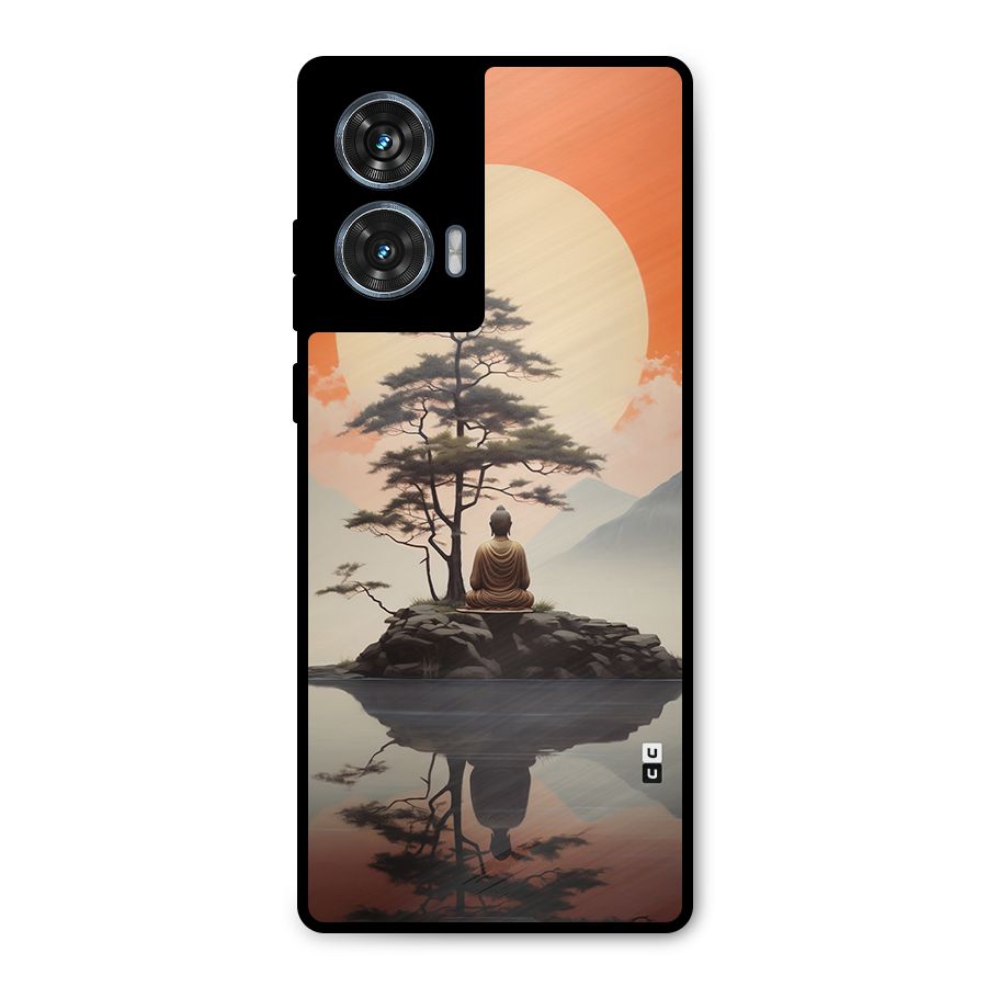 Buddha Nature Metal Back Case for Motorola Edge 50 Fusion