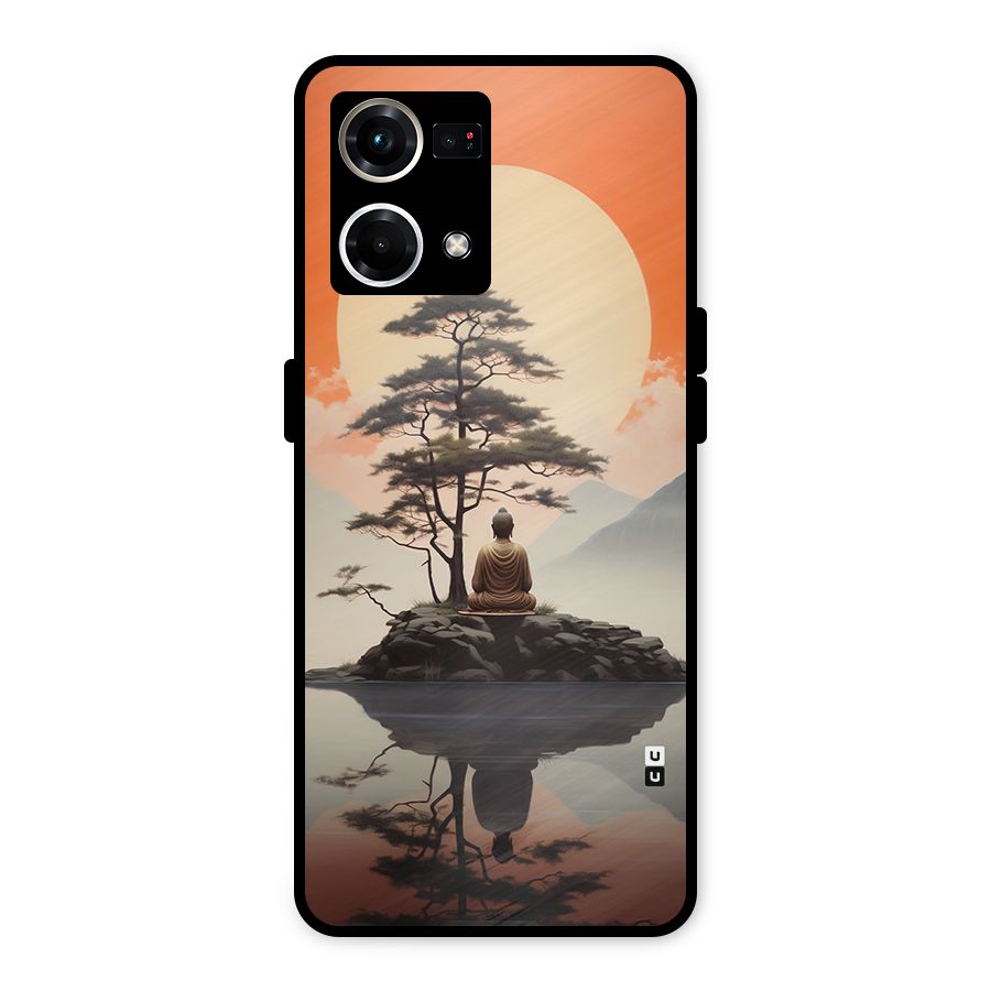 Buddha Nature Metal Back Case for Oppo F21s Pro 4G