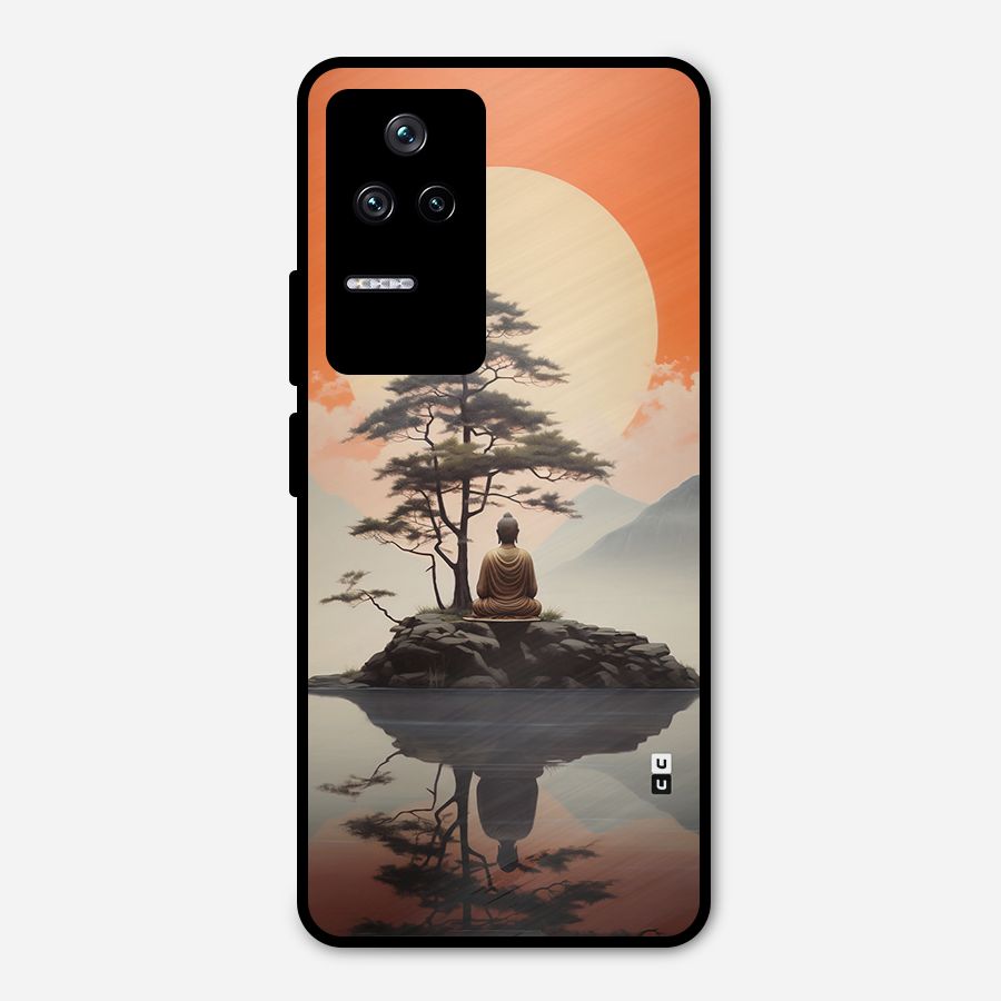 Buddha Nature Metal Back Case for Poco F4 5G