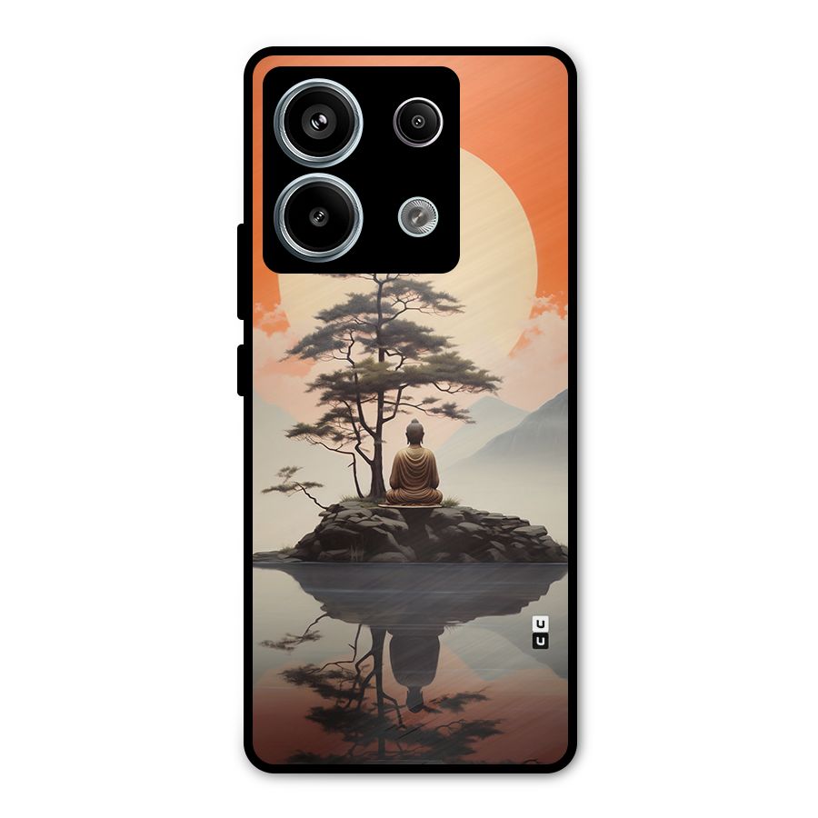 Buddha Nature Metal Back Case for Redmi Note 13 Pro 5G