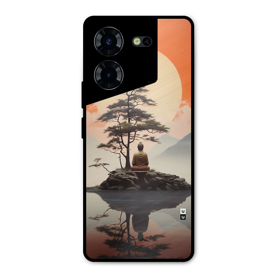 Buddha Nature Metal Back Case for Tecno Pova 5 Pro 5G