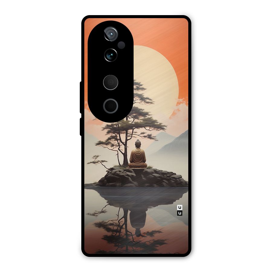 Buddha Nature Metal Back Case for Vivo T3 Ultra