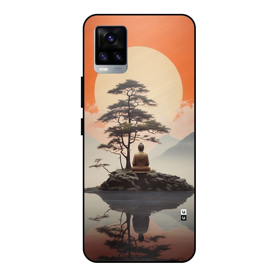 Buddha Nature Metal Back Case for Vivo V20 2021