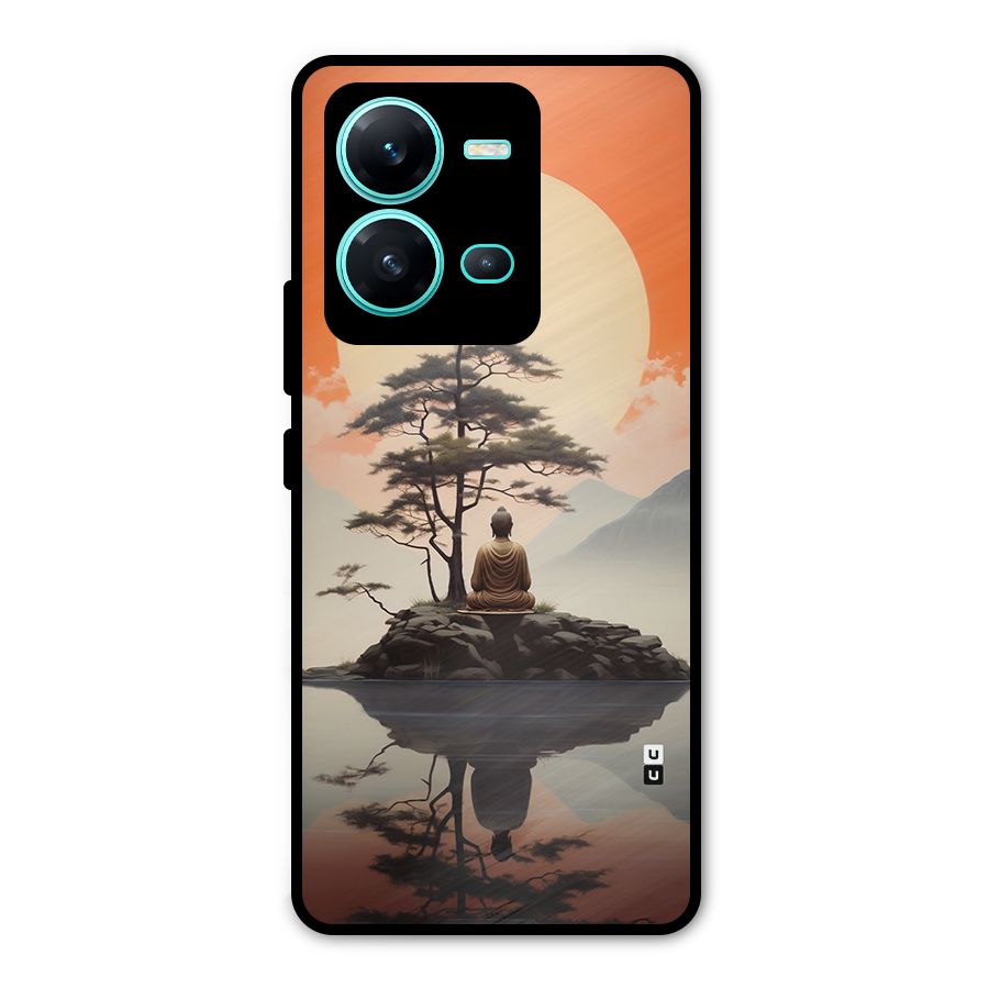 Buddha Nature Metal Back Case for Vivo V25