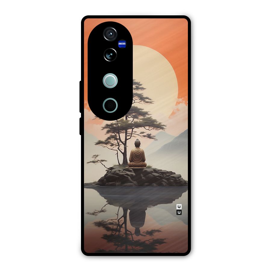 Buddha Nature Metal Back Case for Vivo V40