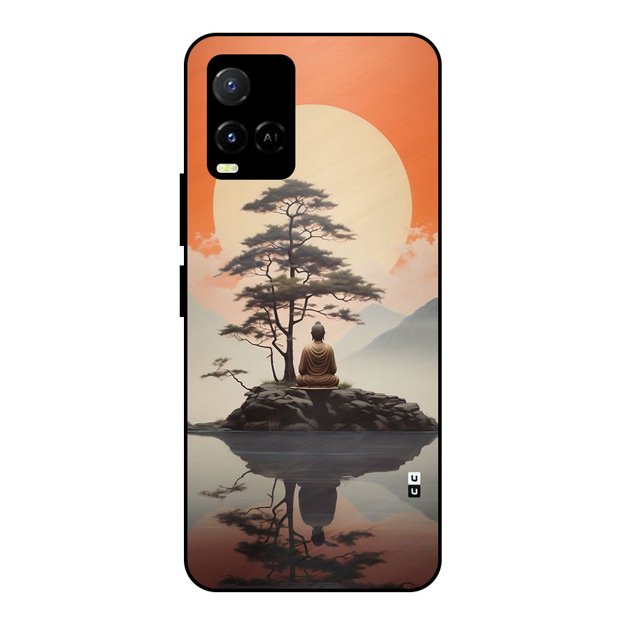 Buddha Nature Metal Back Case for Vivo Y21T
