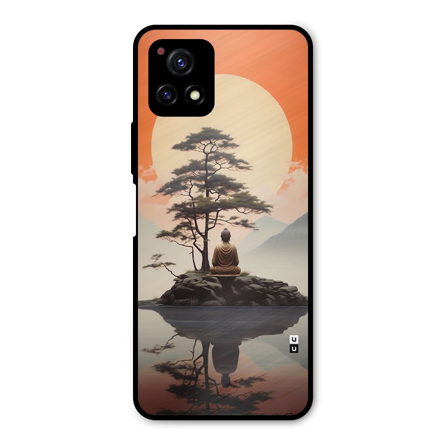 Buddha Nature Metal Back Case for Vivo Y72 5G