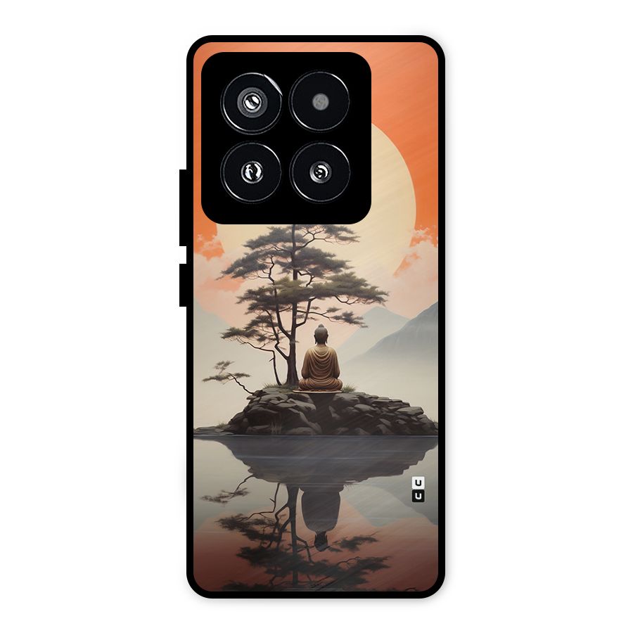 Buddha Nature Metal Back Case for Xiaomi 14 Pro