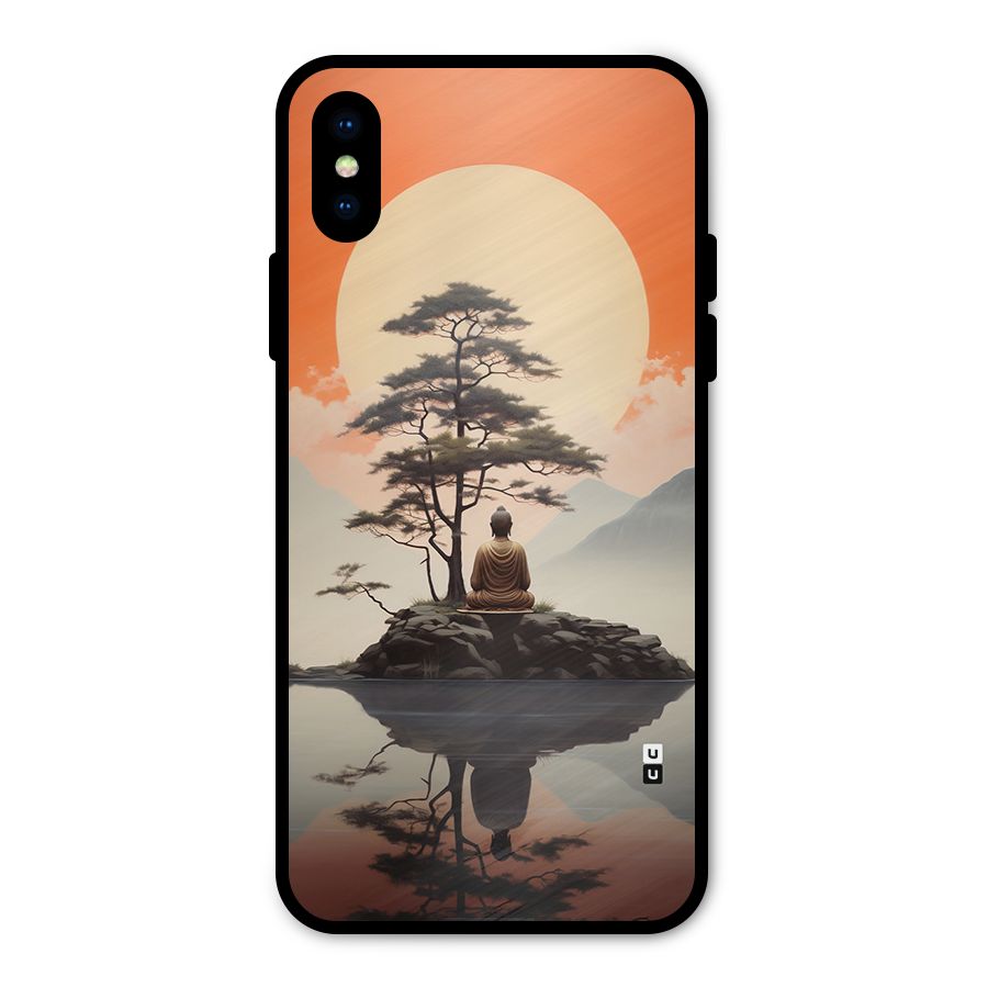 Buddha Nature Metal Back Case for iPhone XS