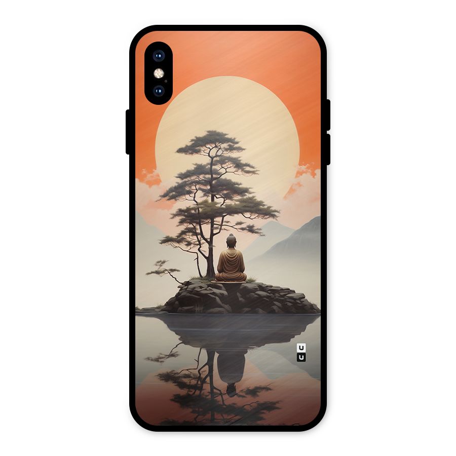 Buddha Nature Metal Back Case for iPhone XS Max