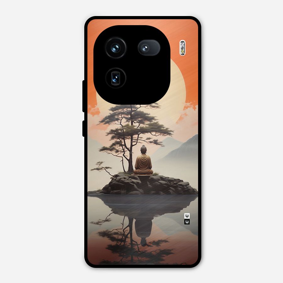 Buddha Nature Metal Back Case for iQOO 12