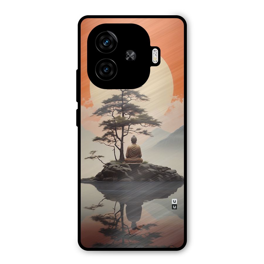 Buddha Nature Metal Back Case for iQOO Z9 Turbo