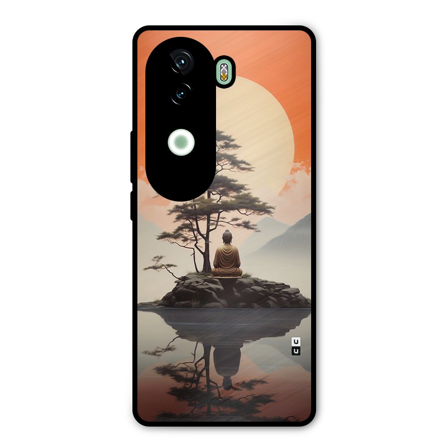 Buddha Nature Metal Back Case for iQOO Z9s