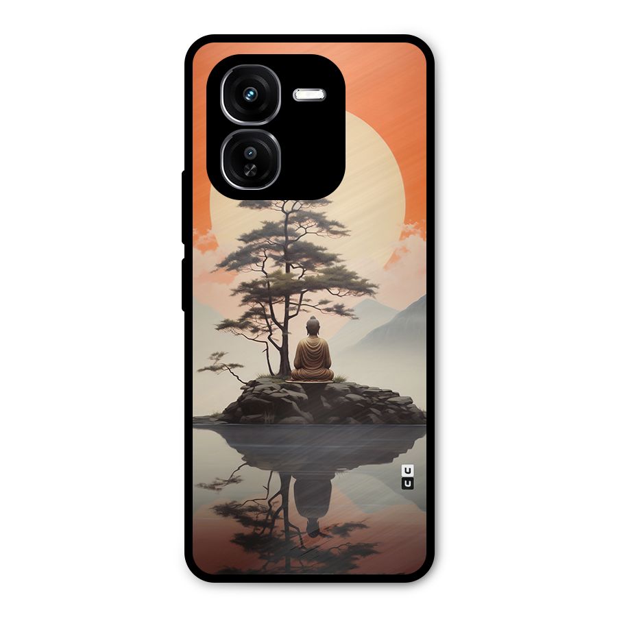 Buddha Nature Metal Back Case for iQOO Z9x
