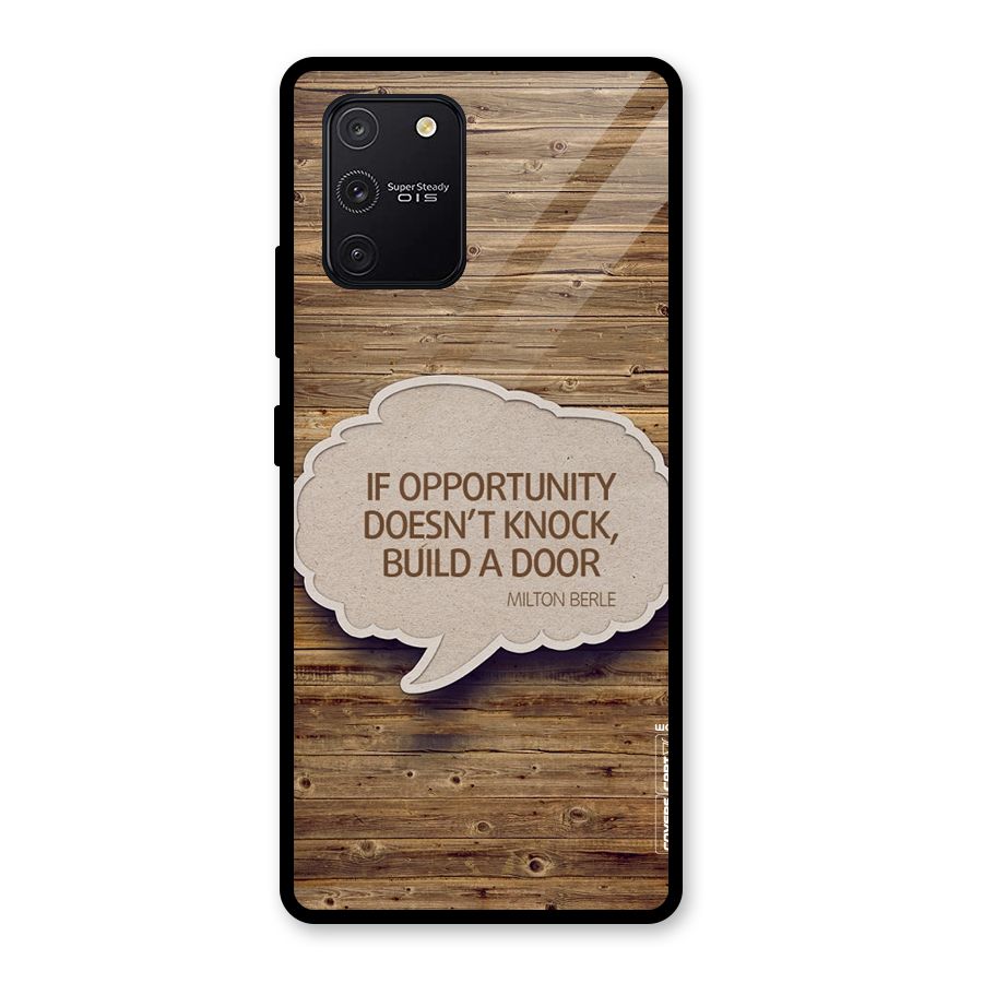 Build Your Door Glass Back Case for Galaxy S10 Lite