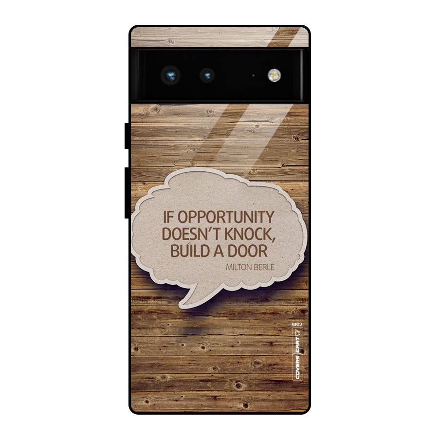 Build Your Door Glass Back Case for Google Pixel 6