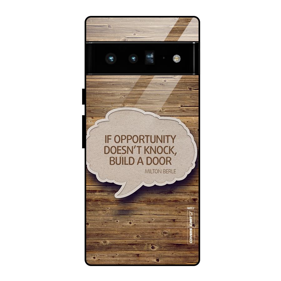 Build Your Door Glass Back Case for Google Pixel 6 Pro