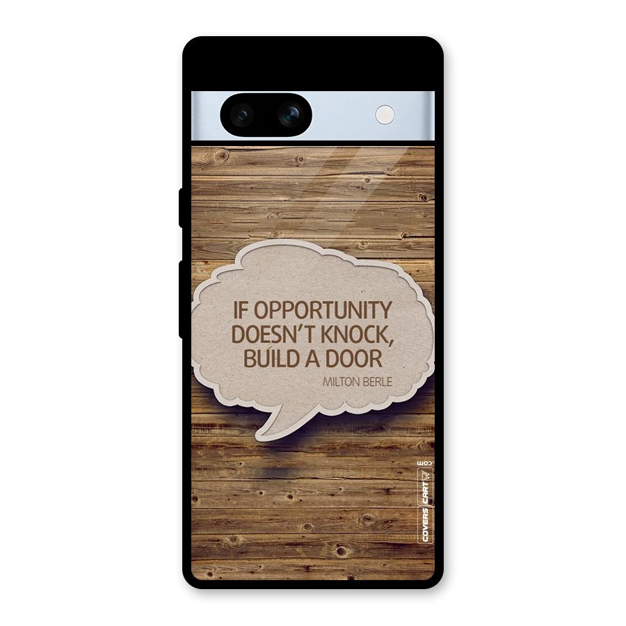Build Your Door Glass Back Case for Google Pixel 7a