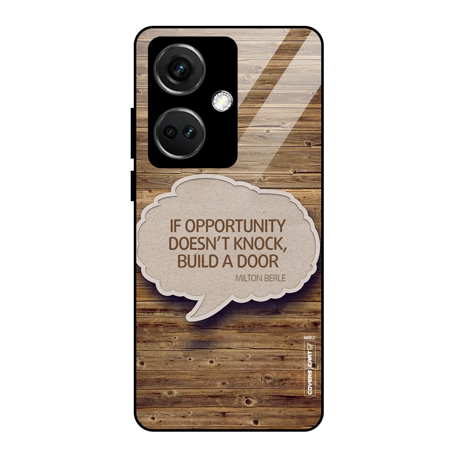 Build Your Door Glass Back Case for OnePlus Nord CE 3 5G