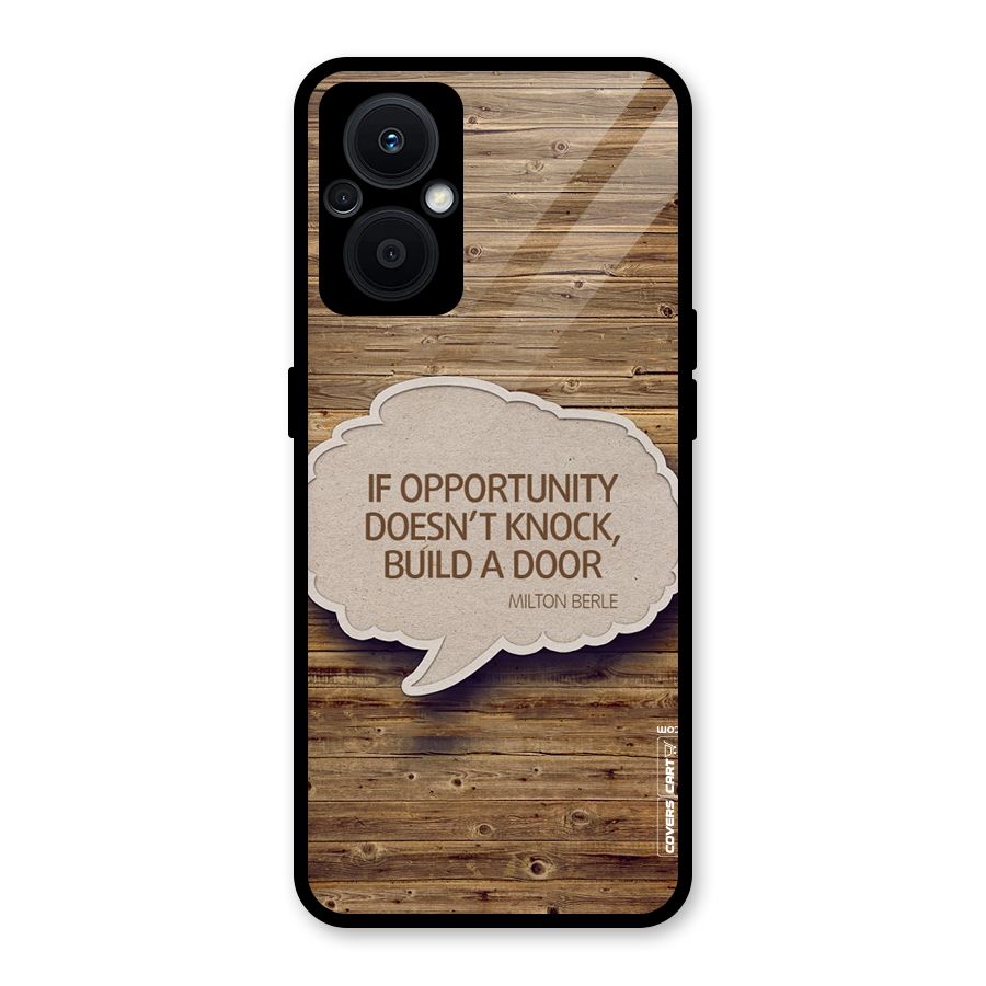 Build Your Door Glass Back Case for Oppo F21s Pro 5G
