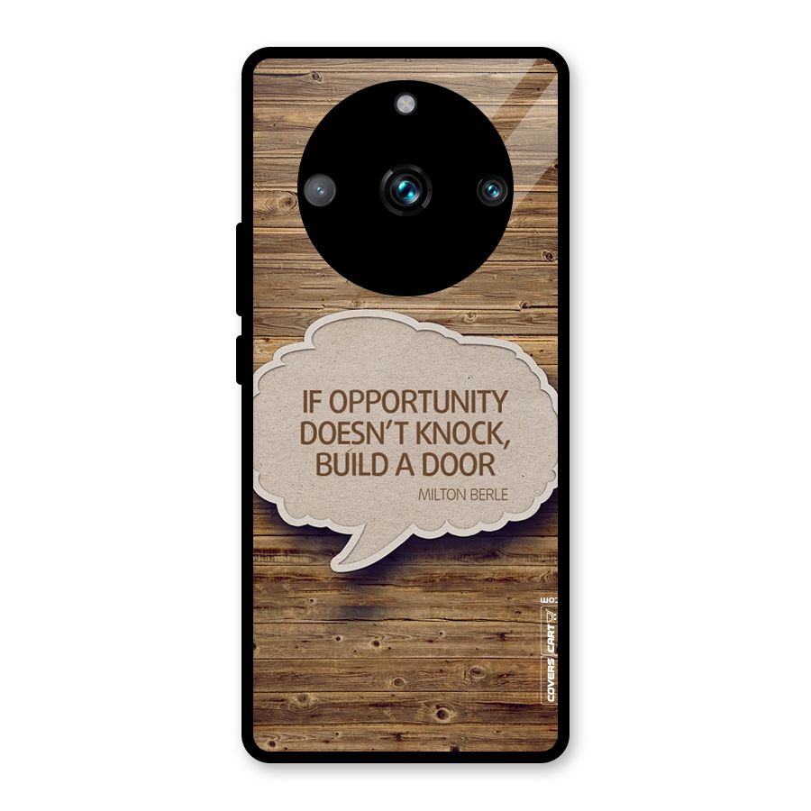 Build Your Door Glass Back Case for Realme 11 Pro