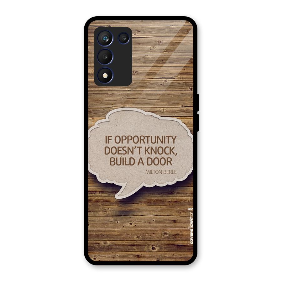 Build Your Door Glass Back Case for Realme 9 5G Speed