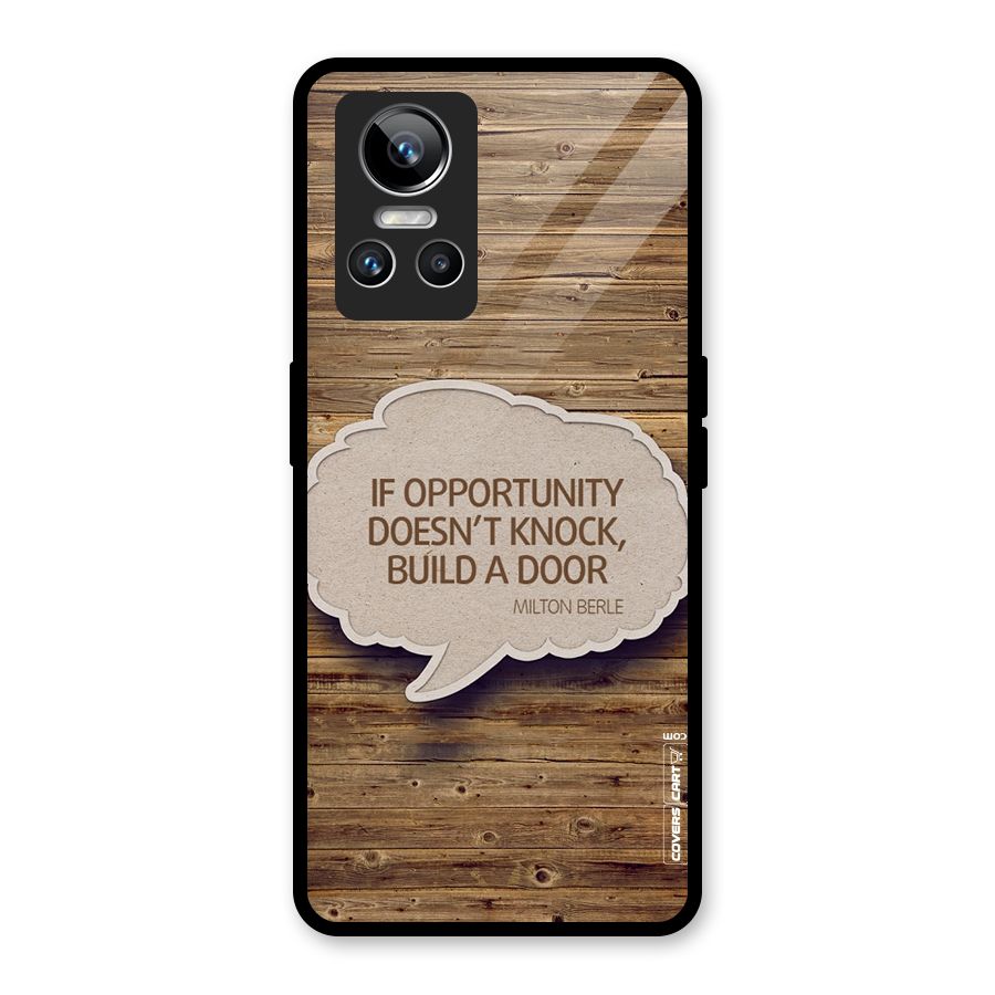 Build Your Door Glass Back Case for Realme GT Neo 3