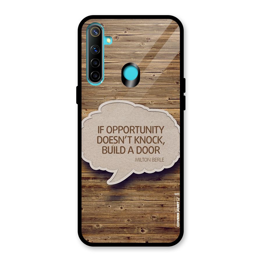 Build Your Door Glass Back Case for Realme Narzo 10