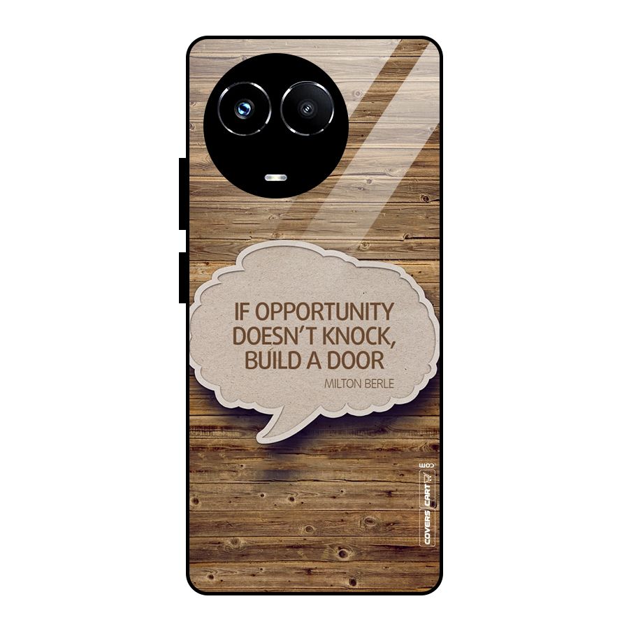 Build Your Door Glass Back Case for Realme Narzo 60X