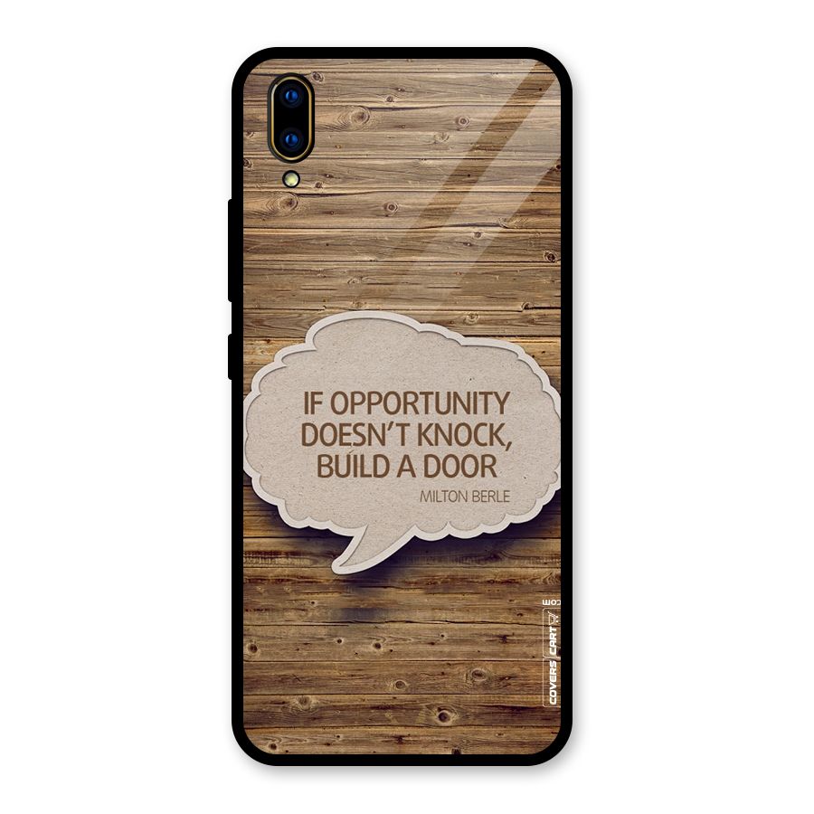 Build Your Door Glass Back Case for Vivo V11 Pro