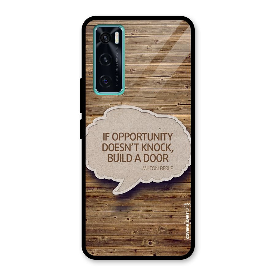 Build Your Door Glass Back Case for Vivo V20 SE