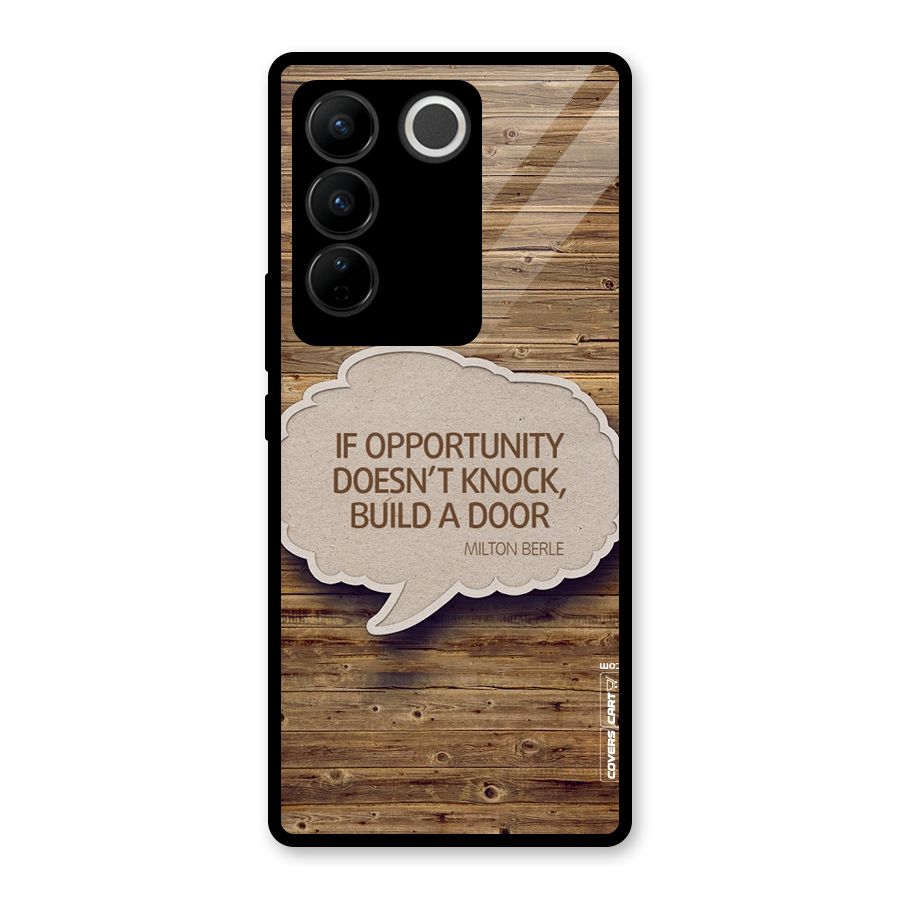 Build Your Door Glass Back Case for Vivo V27