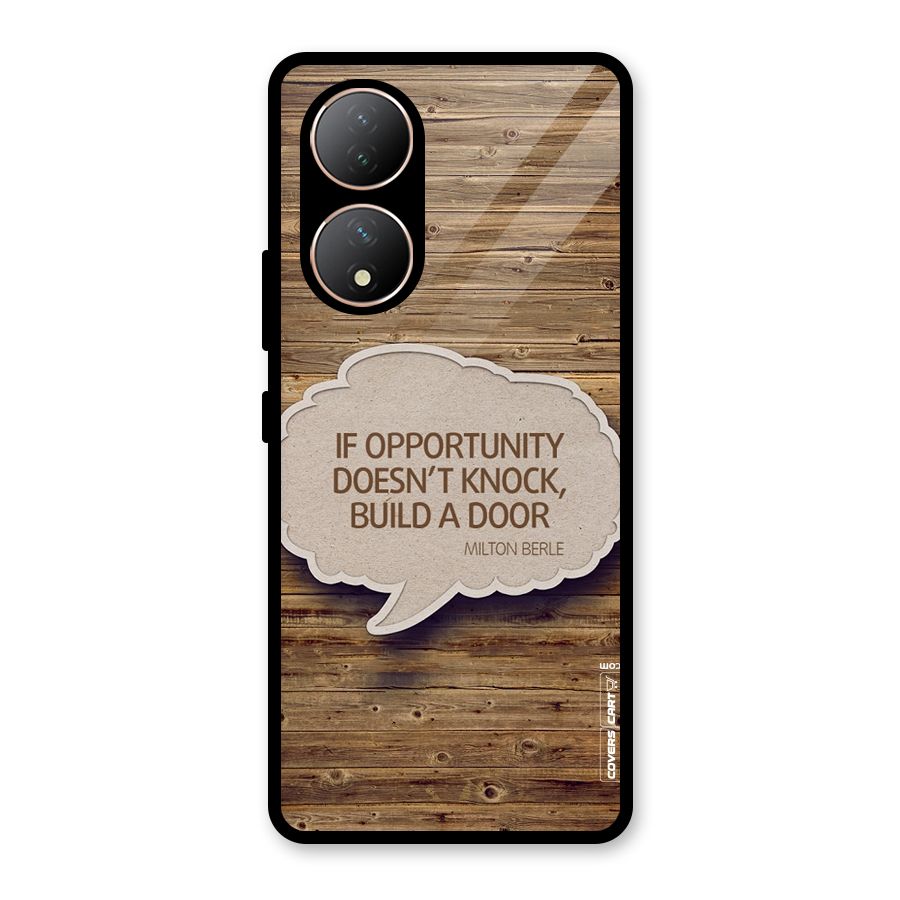 Build Your Door Glass Back Case for Vivo Y100A