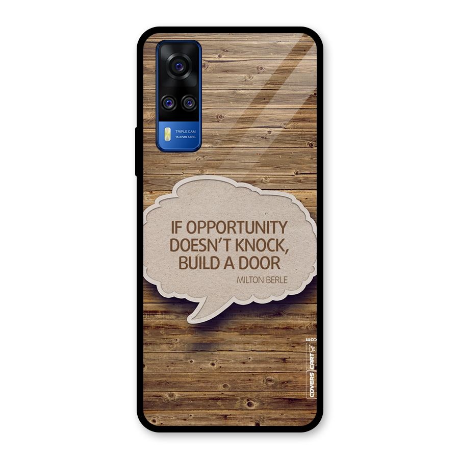 Build Your Door Glass Back Case for Vivo Y31