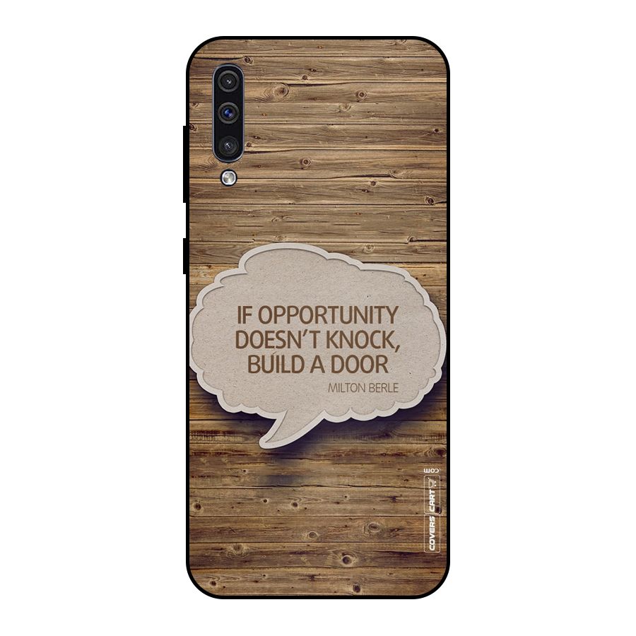 Build Your Door Metal Back Case for Galaxy A50