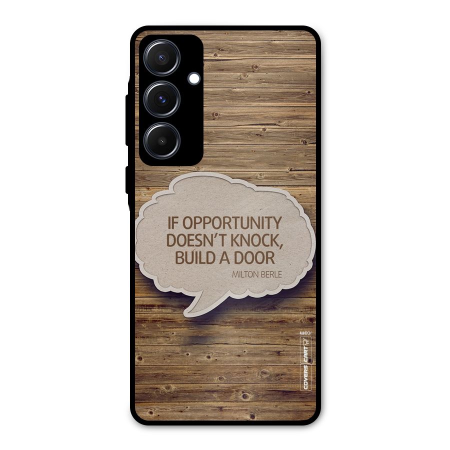 Build Your Door Metal Back Case for Galaxy A55