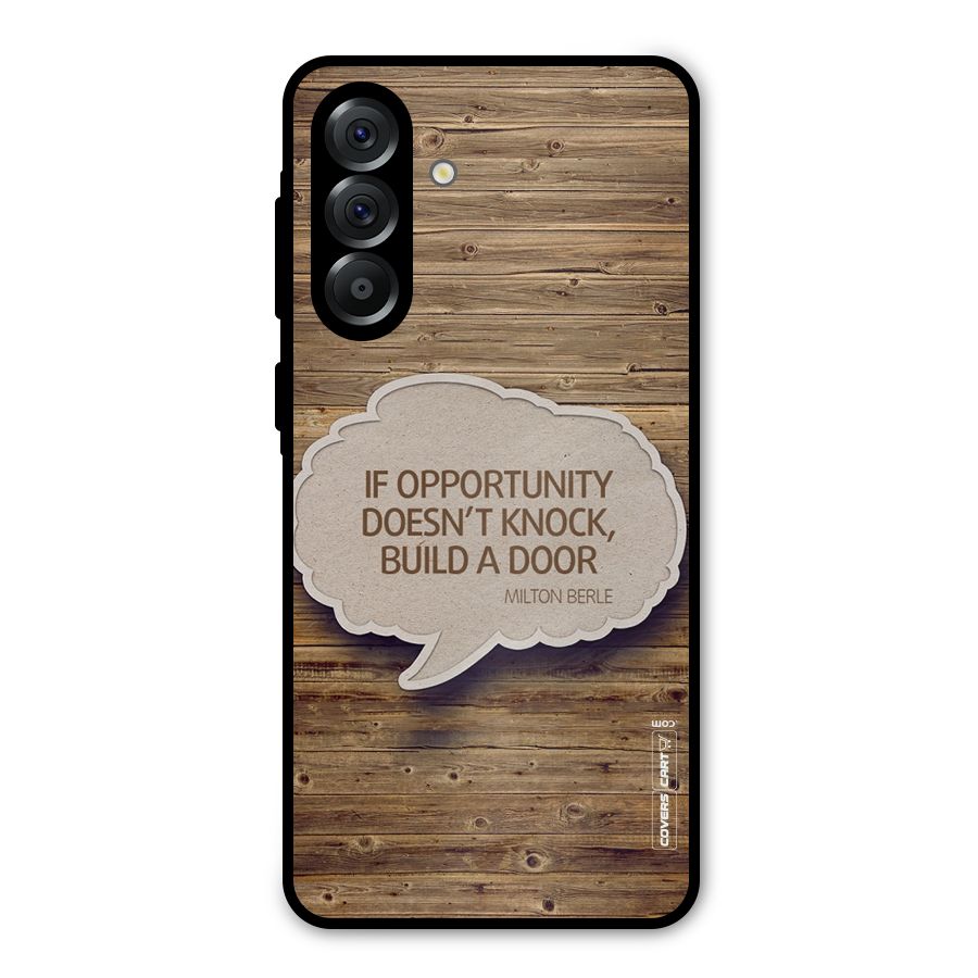 Build Your Door Metal Back Case for Galaxy A56