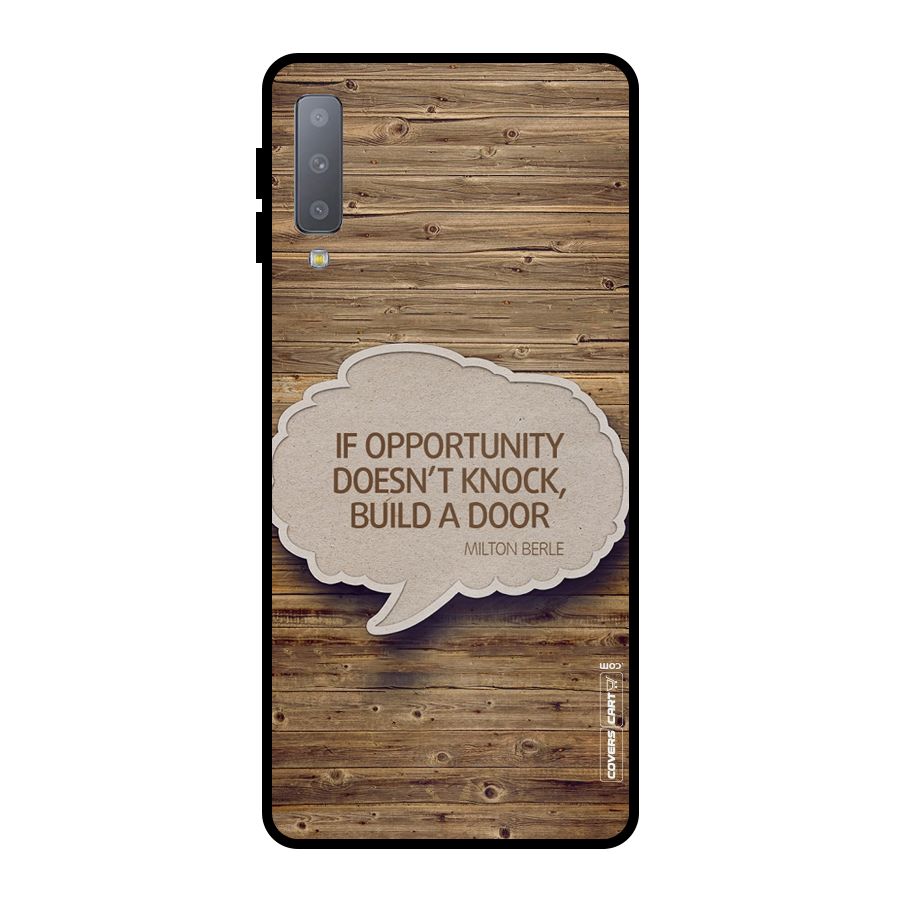 Build Your Door Metal Back Case for Galaxy A7 (2018)
