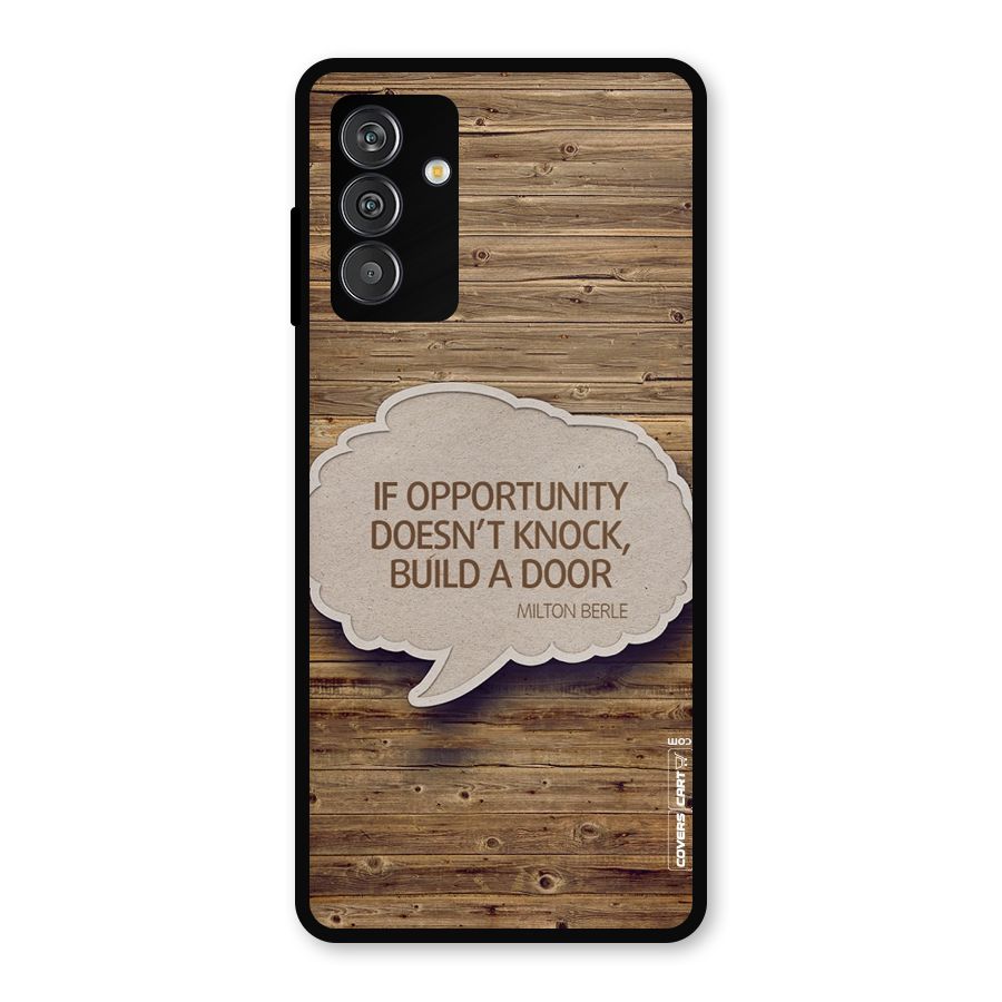 Build Your Door Metal Back Case for Galaxy F13