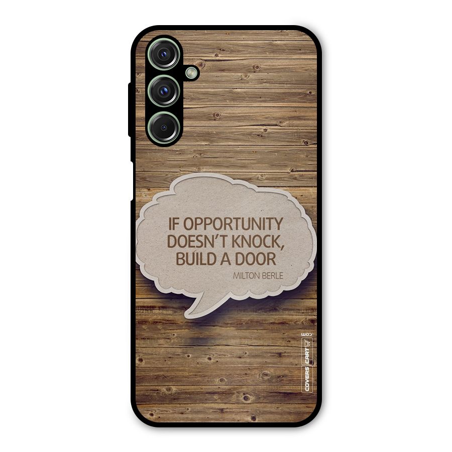 Build Your Door Metal Back Case for Galaxy F34