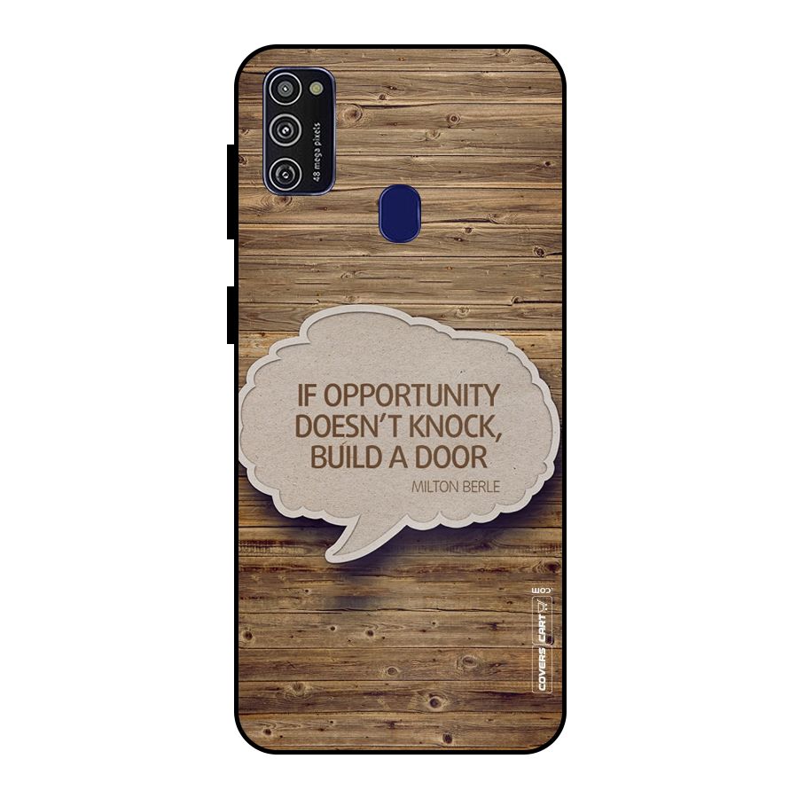 Build Your Door Metal Back Case for Galaxy M30s