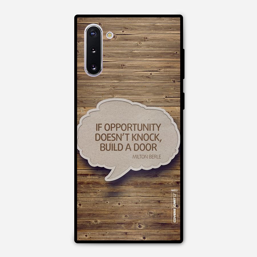 Build Your Door Metal Back Case for Galaxy Note 10