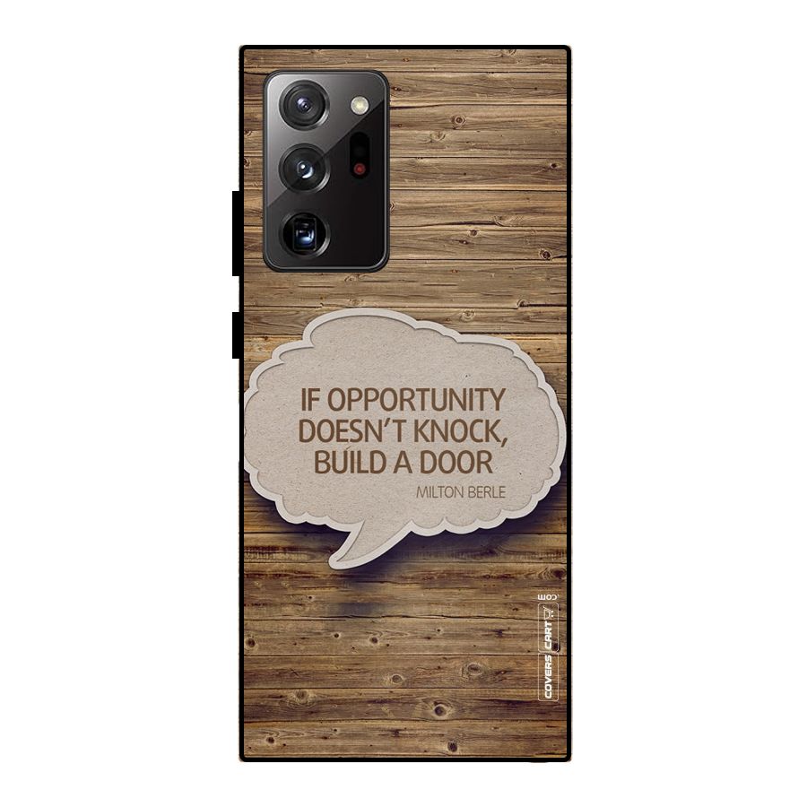 Build Your Door Metal Back Case for Galaxy Note 20 Ultra