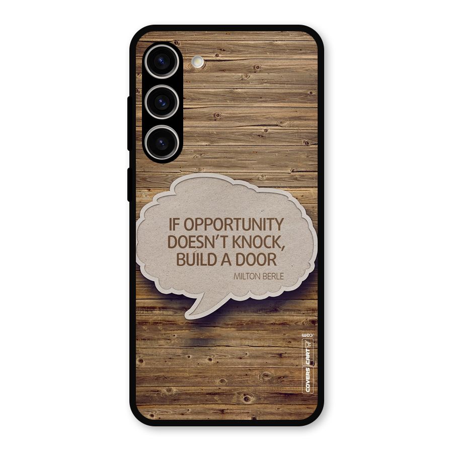 Build Your Door Metal Back Case for Galaxy S23 Plus