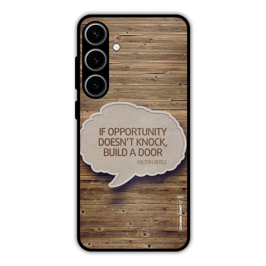 Build Your Door Metal Back Case for Galaxy S24 Plus